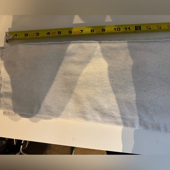 Vintage Sasson Jeans Women Size 12 Denim Straight Leg Flat Front High Rise - Picture 13 of 16